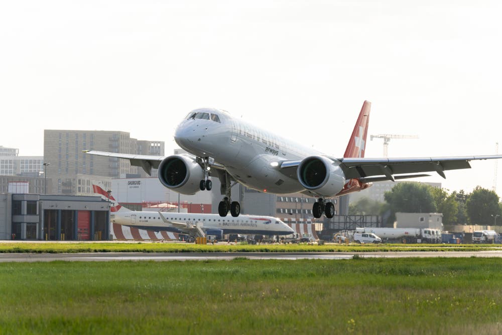 Embraer E2 Helvetic London City